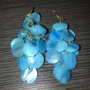 Blue Earrings
